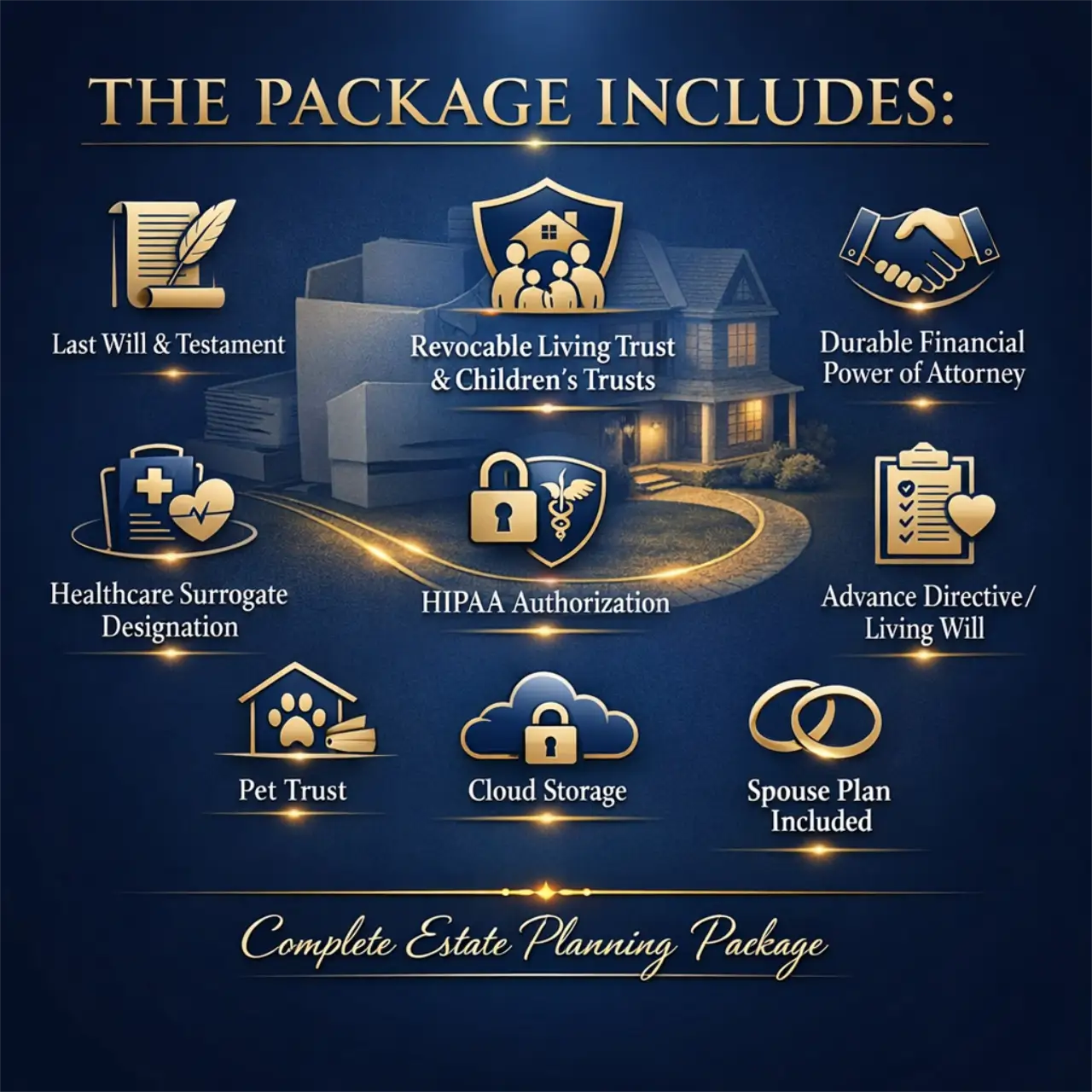 Wills and trusts list of documents